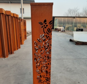 Corten Steel Outdoor Lighting